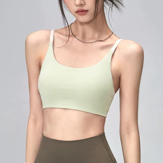 【Sportsangel 】สปอร์ตบรากันกระแทก แบบ knot cross beauty back สำหรับโยคะและยิม