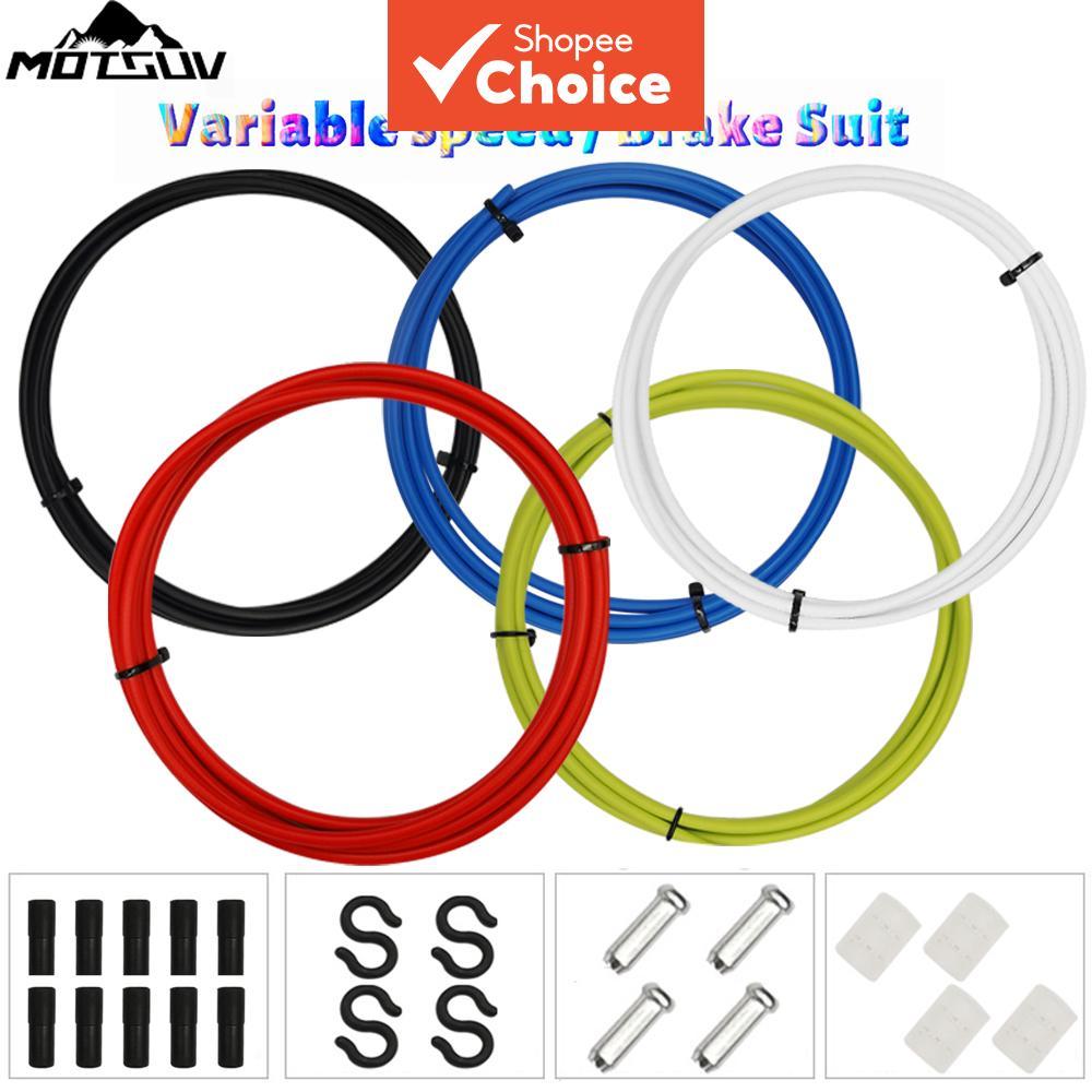 จักรยานพื้นฐานเบรค/Shift Cable & Housing Group SetsFor MTB จักรยานเสือหมอบเกียร์ Derailleur/ชุดเบรคท่อลวดสายท่อ