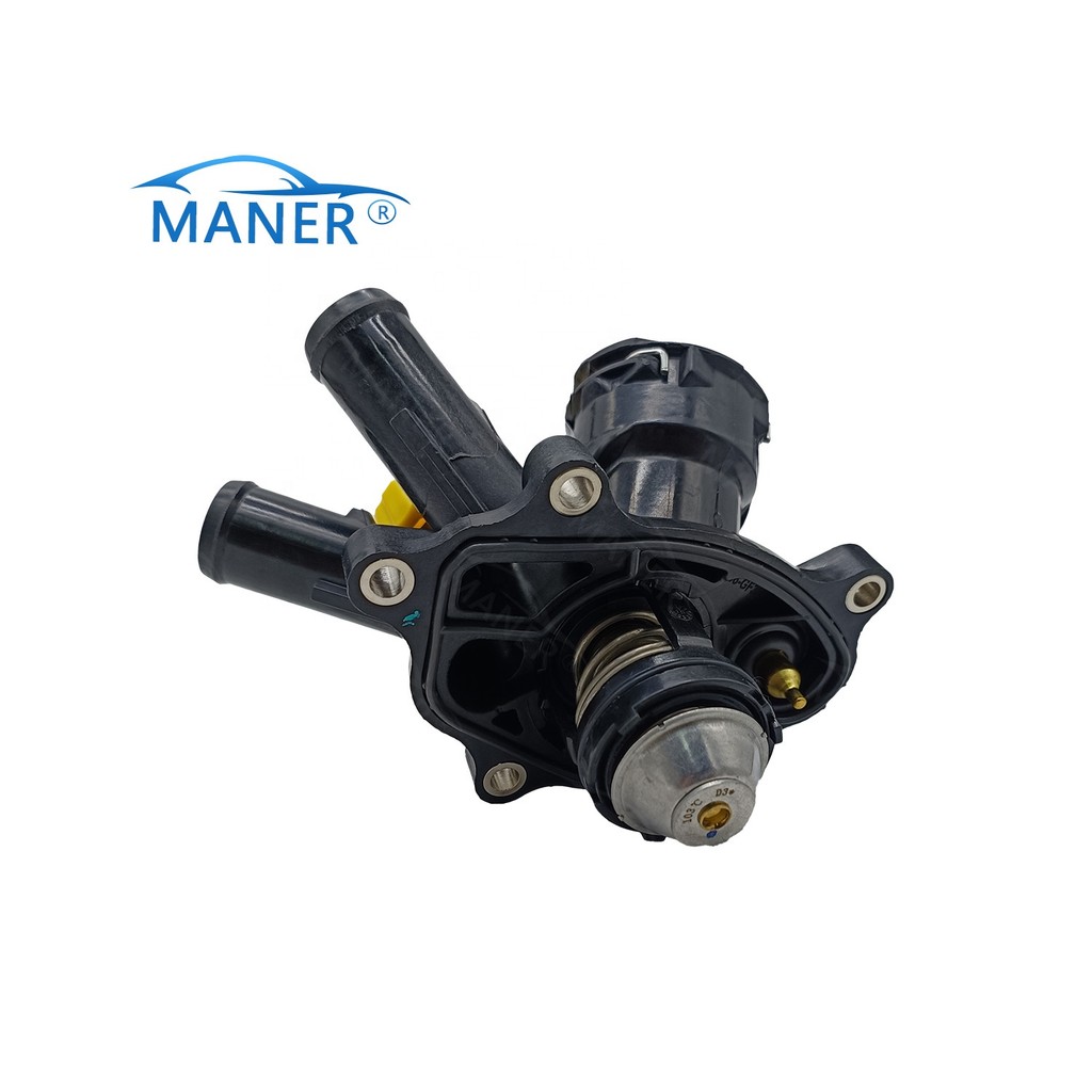 อะไหล่เครื่องยนต์ premium-MANER 2712000315 ระบบระบายความร้อน Water Thermostat Flange สําหรับ Mercede
