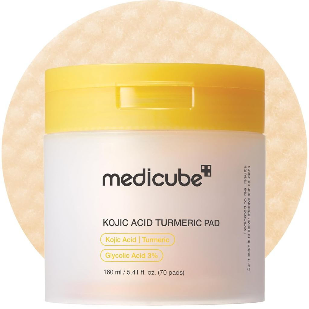Medicube Toner Pad Koji Acid Turmeric Purifying Toner Pad