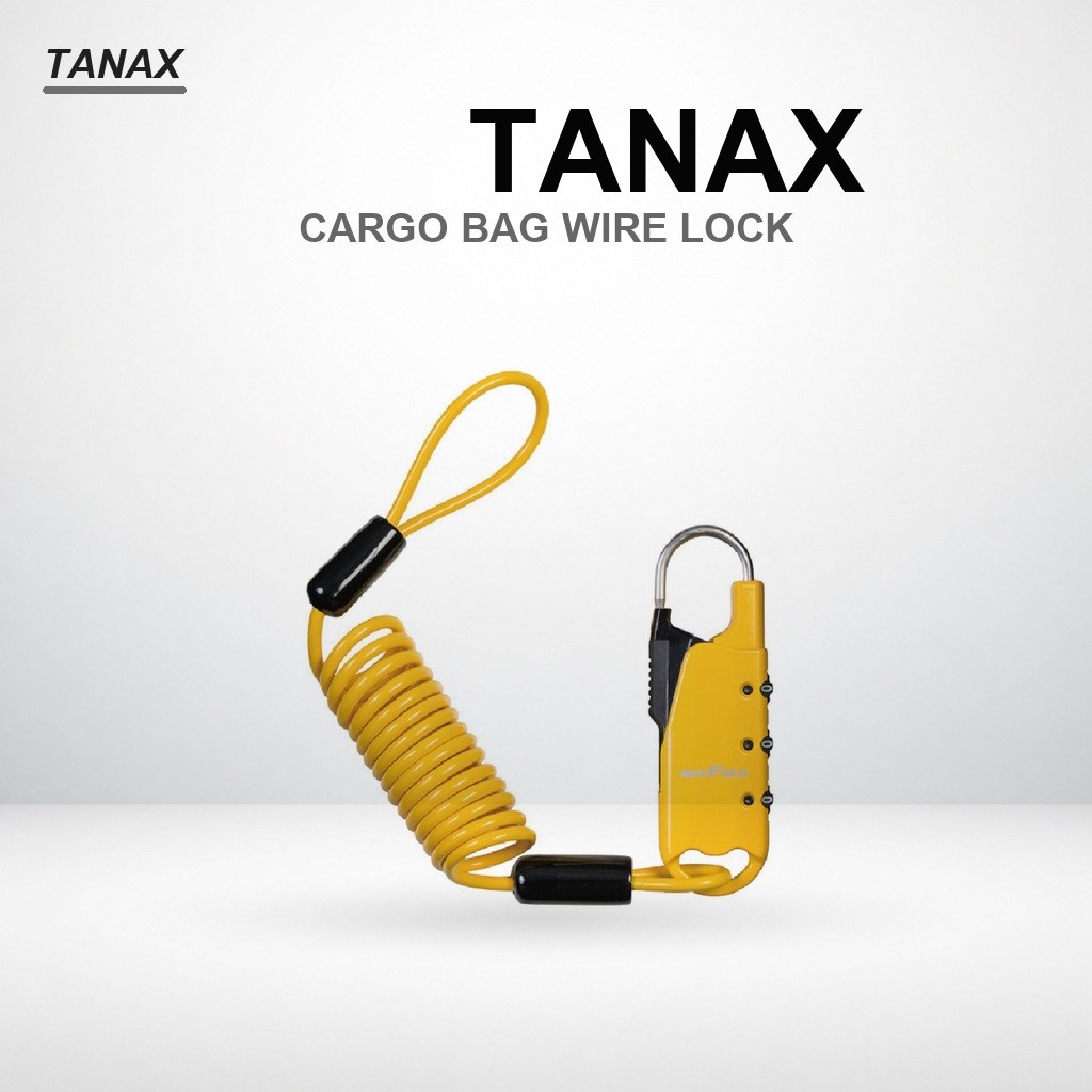 กระเป๋าสัมภาระ TANAX MotoFizz กันขโมย มีสายล็อก มอเตอร์ไซค์ | TANAX MotoFizz Anti-Theft Cargo Bag