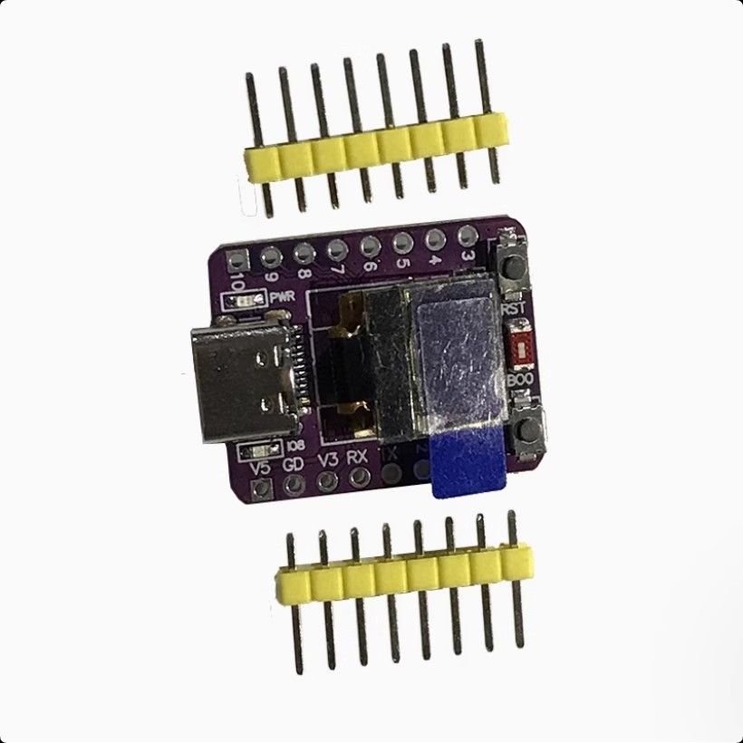 ESP32 บอร์ดพัฒนา wifi บลูทูธ หน้าจอ 1 ซม