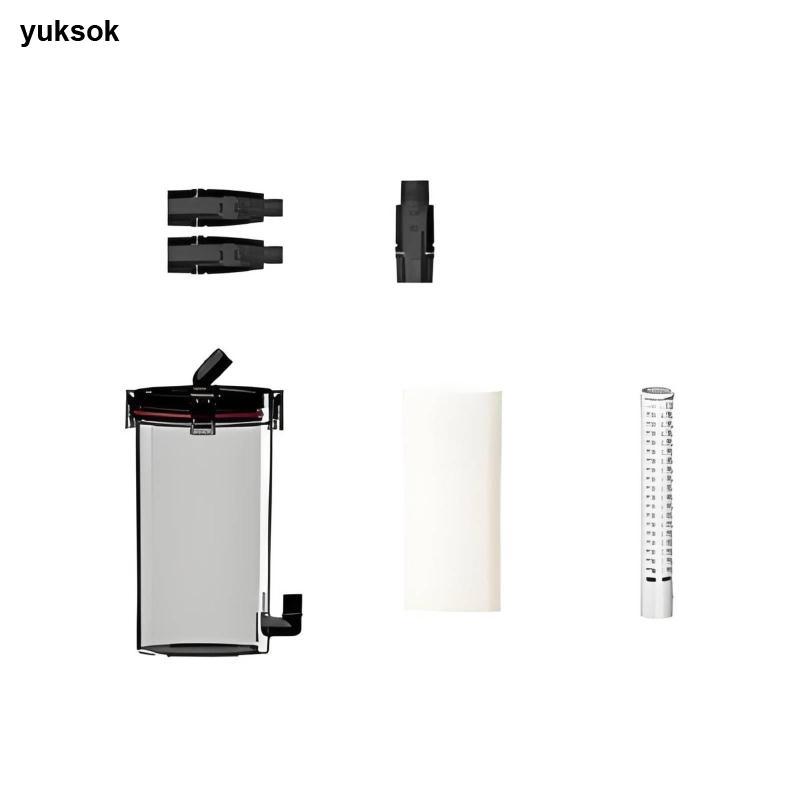 Yuksok Non Powered Prefilter Canister Silent Filter Aquarium Canister Filter Exceptional Quiet Pet C