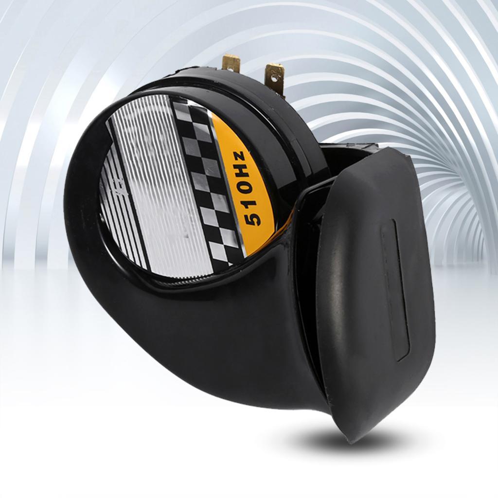 115DB 510Hz รถแตรรถบรรทุก 12V กันน้ําไฟฟ้า Snail Air สําหรับรถจักรยานยนต์สกู๊ตเตอร์อัตโนมัติ