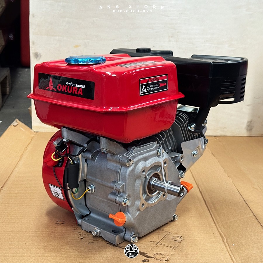 🚀 เครื่องยนต์เบนซิน กุญแจสตาร์ท OKURA 7HP GM168FB-E