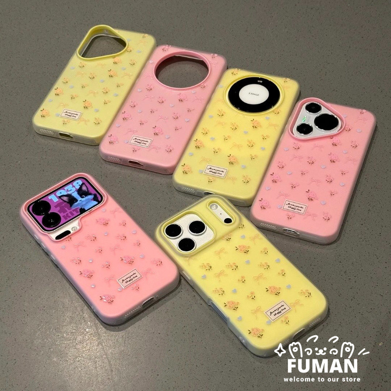ใหม่ดอกไม้หวาน 2 in1 เคสโทรศัพท์สําหรับ OPPO Reno 8Z 7Z 8 6 Lite 6Z 5 4 Lite 5Z 5F 5K 4F ค้นหา X3 Li
