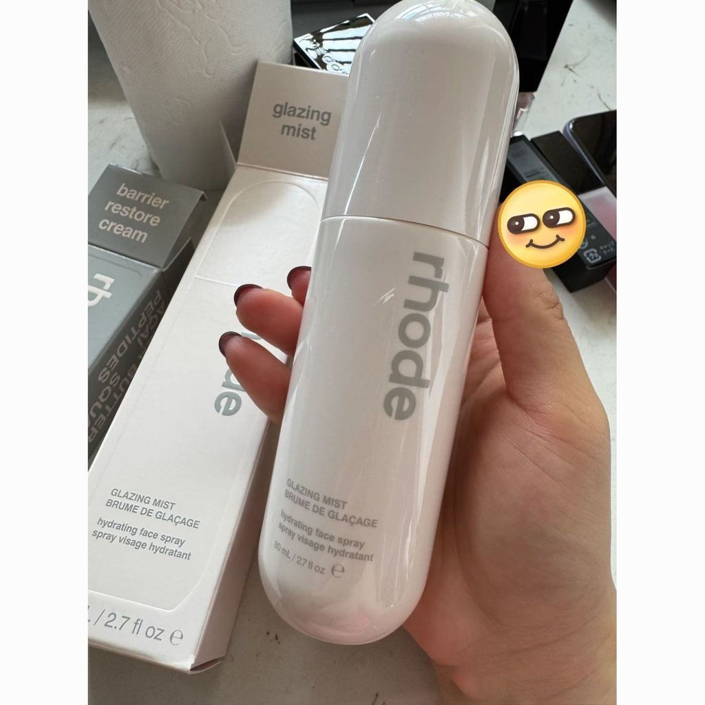 Rhode Moisturizing Mist glazing Mist แต่งหน้า Fixing Skin Rejuvenating Skin Care Milk Lasting Gloss 