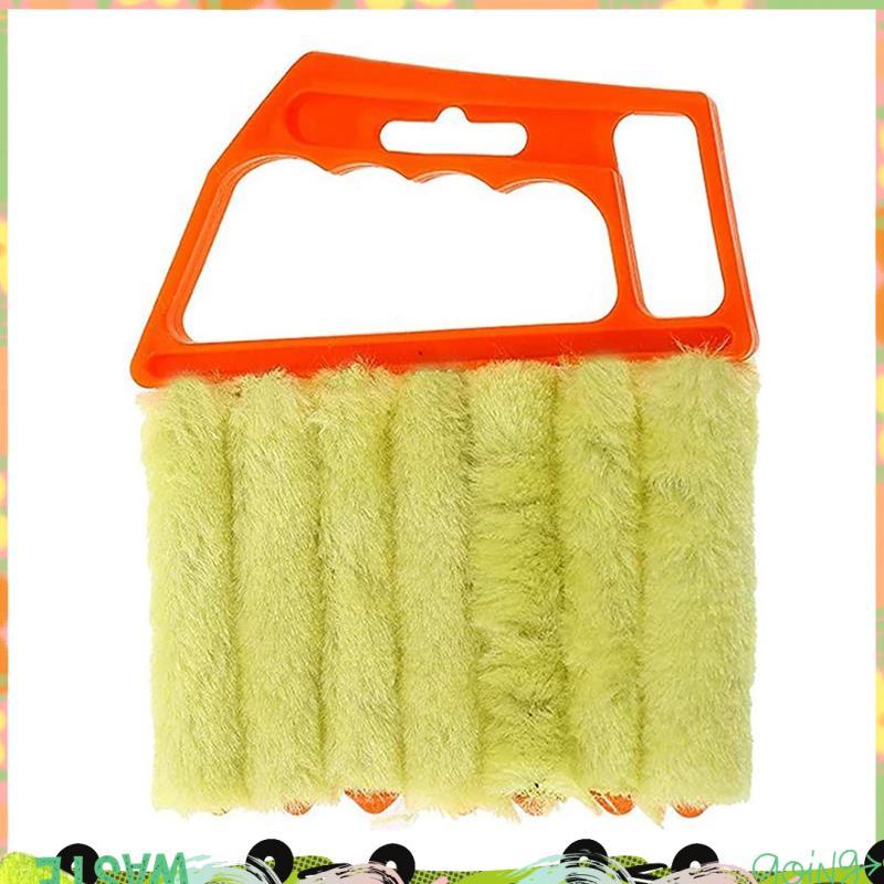 7 Tooth Blind Cleaner Brush - Mini Hand-Held Cleaner Brush Shutter Brush Air Conditioner แปรงทําความ