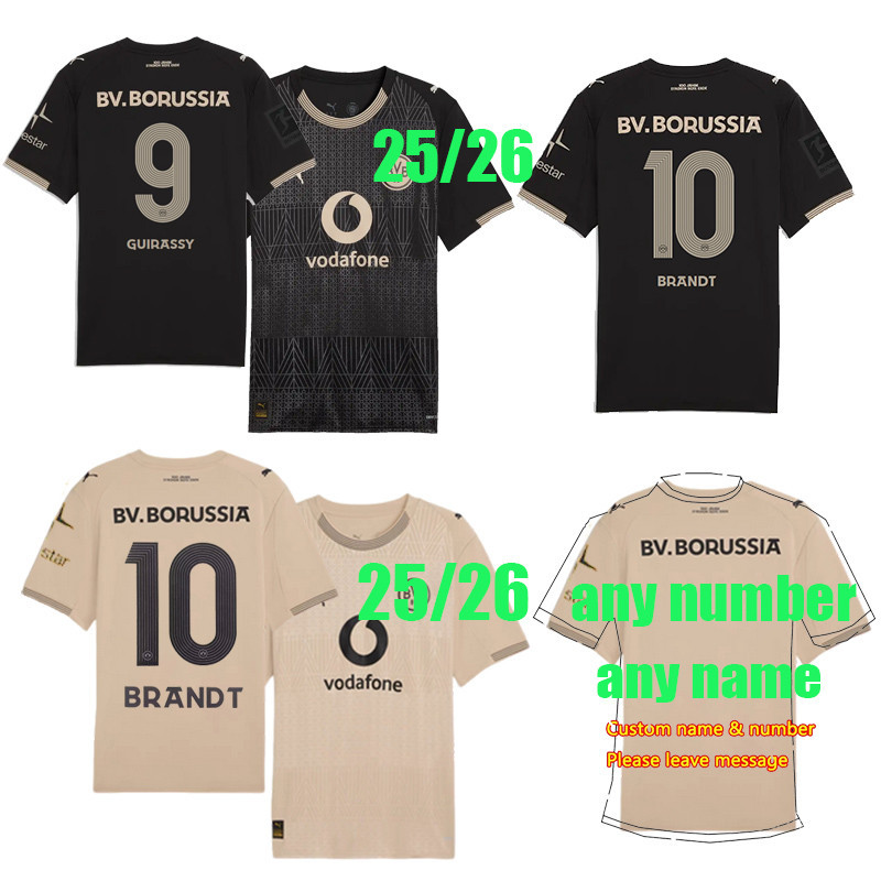 S-XXXXL 25/26 เสื้อ DOrtMu-Nds 2026 GUIRASSY REUS BRANDT ADEYEMI N.SCHLOTTERBECK BEIER SILVA NMECHA 