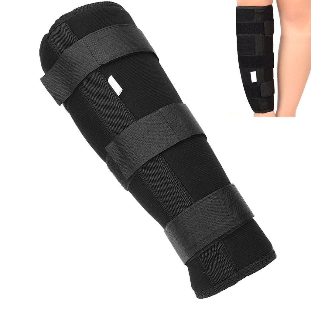 Tutoushop Shank Calf Fixed Stabilizer Splint Tibia และ Fibula Protector Fracture Fixation Strap