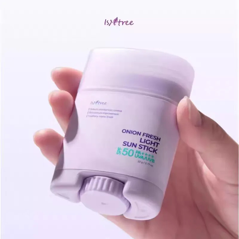 星✨·Isntree Purple Onion Sunscreen Stick Persistent Oil Control Refreshing Moisturizing SPF50+PA++++ 