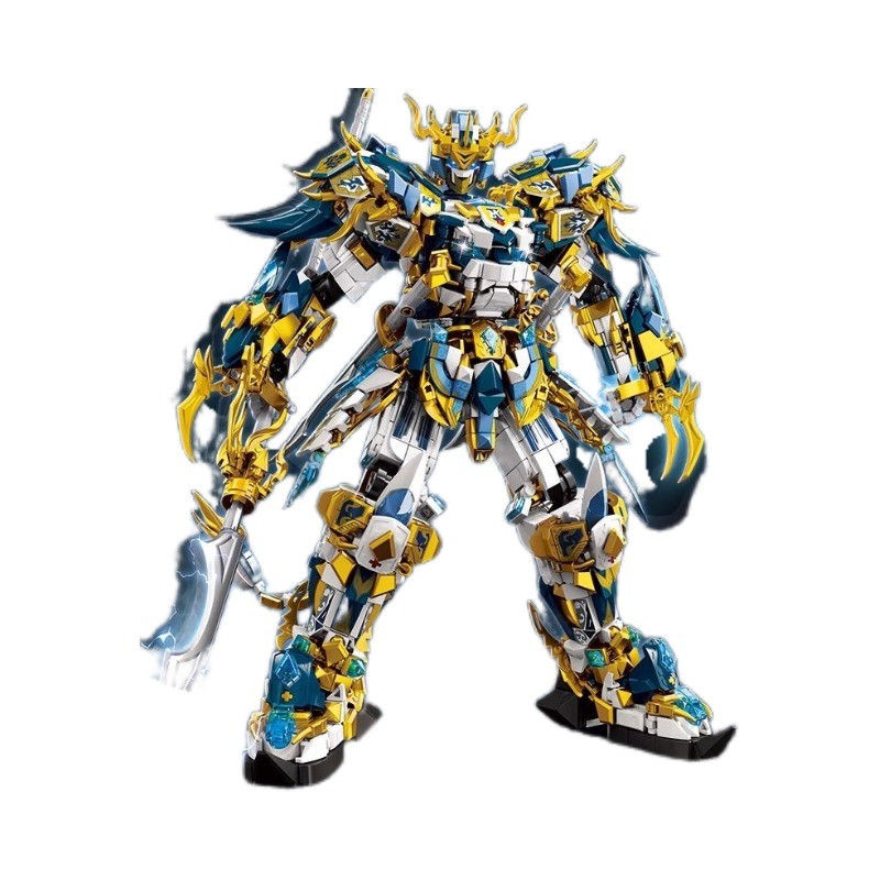 Three Kingdoms Mecha Guan Yu Zhao Yun Mecha Robot 6 ปีและเหนือของขวัญวันเกิดนักเรียนชั้นประถมศึกษา20