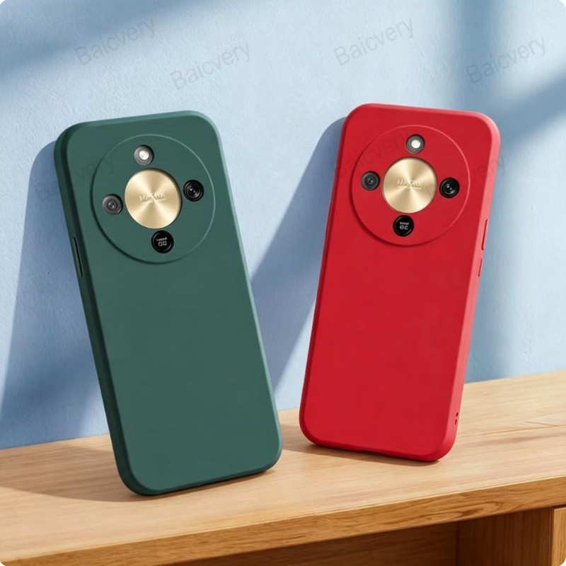 นุ่มสีสันสําหรับ Honor X9D X9A X9B X9C สําหรับ Honor X9C สมาร์ทฝาครอบป้องกัน