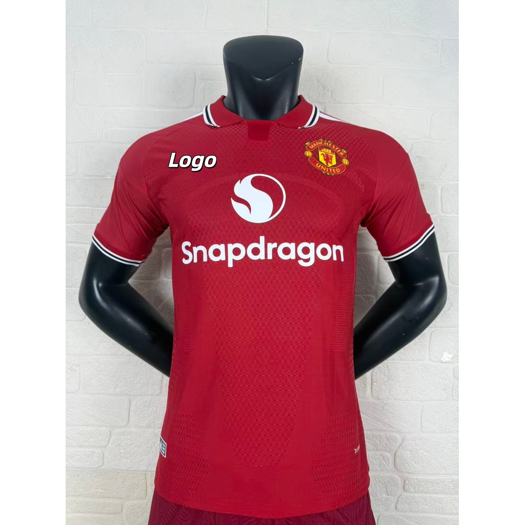 Player Issue Man Utd 26/27 เสื้อฟุตบอลชายเหย้าแขนสั้นเสื้อปีศาจแดง