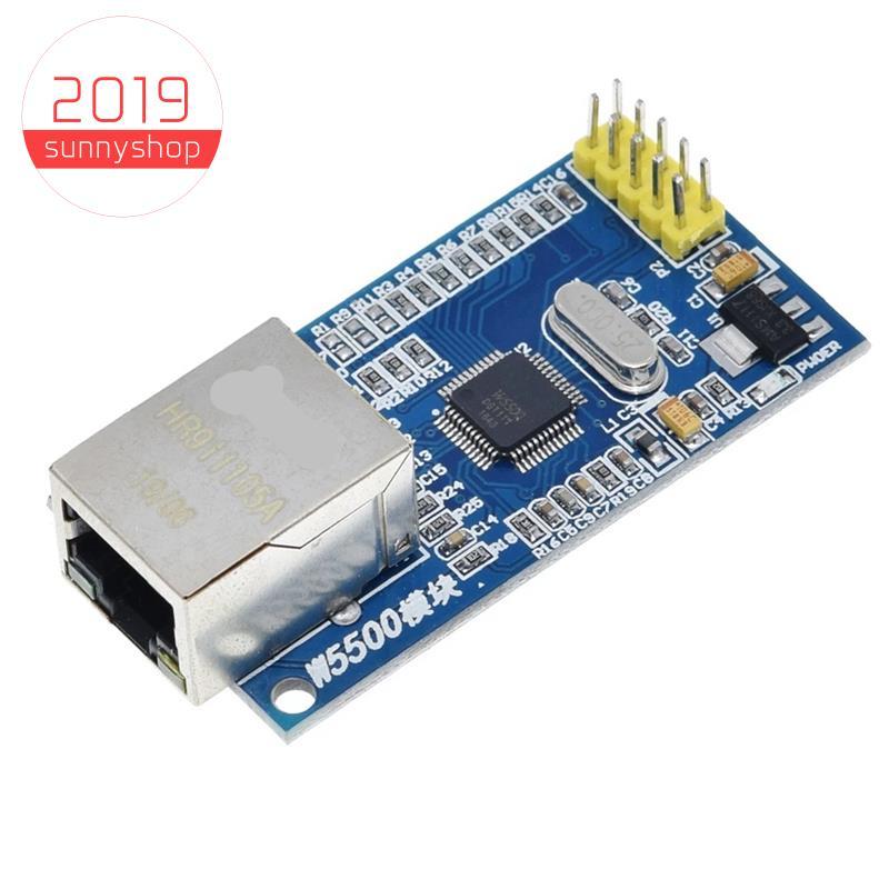 [sunnyshop2019]แทนที่ W5100 Ethernet Shield LAN Network Module W5500 รองรับ /IP 51/ STM32 Microcontr