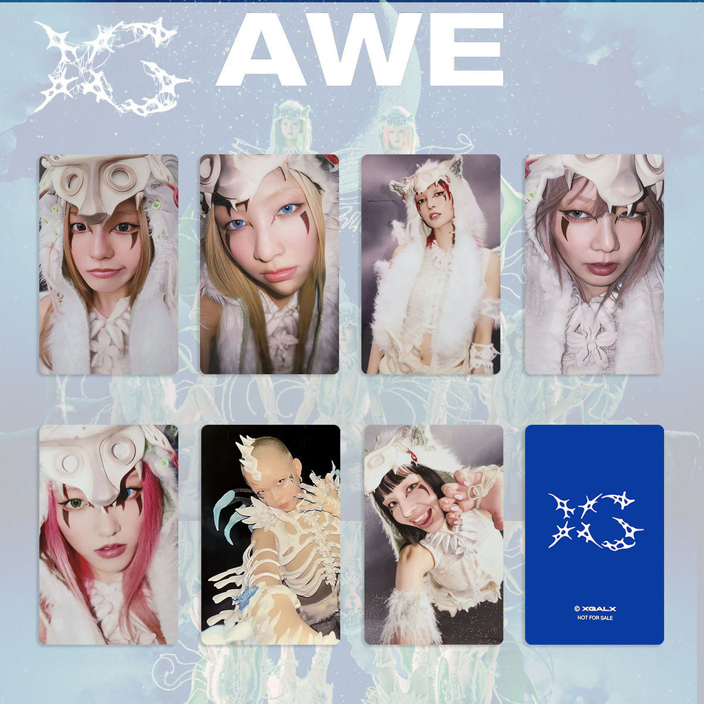 XG รวมอัลบั้มใหม่ AWE การ์ดอัลบั้ม KTOWN4U Bonus Card JURIN Photo Card HINATA