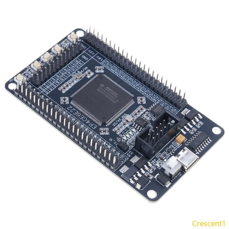 Crescent1 EP4CE6E22C8N Development FPGA Board สําหรับอุตสาหกรรม Automation Prototyping