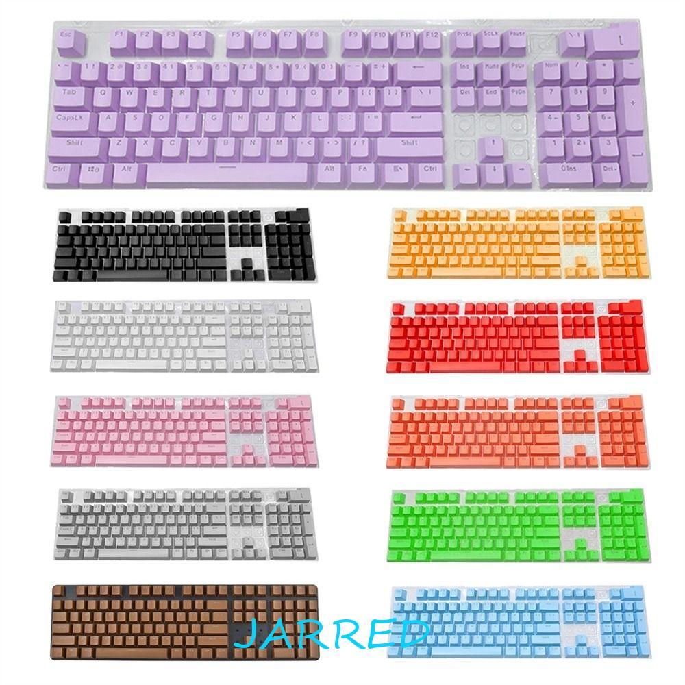 JARRED คีย์บอร์ด Keycap ABS Universal Mechanical Keyboard OEM ฉีด 61/ 87 980k ปุ่มกดเปล่า
