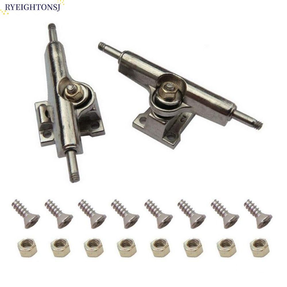 RYEIGHTONSJ 2 ชิ้นแบริ่ง Deck Brackets, ของเล่นงานอดิเรกสะสมรุ่น Fingerboard รถบรรทุก, ทนทานกับถั่ว 