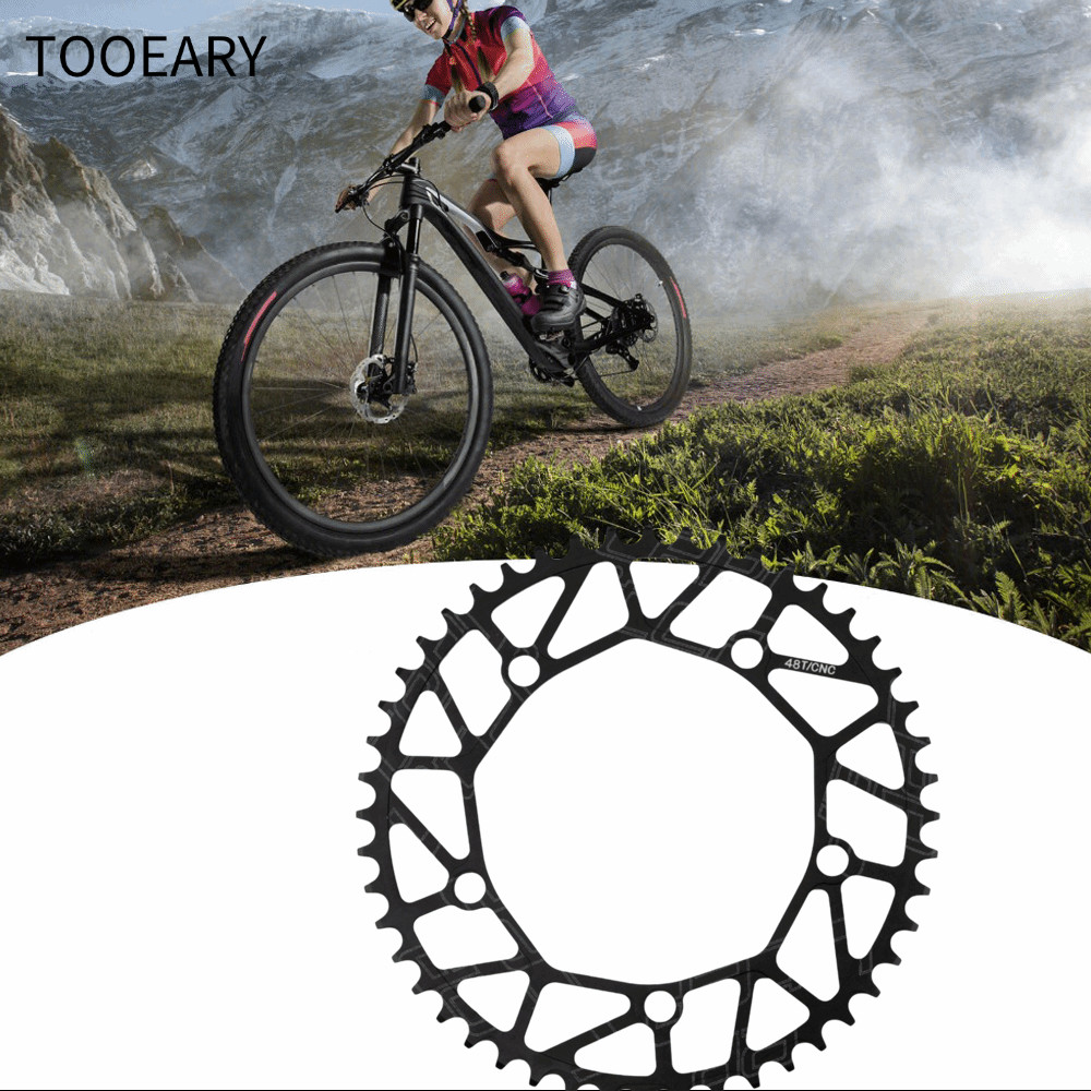 TAINAKARITSU จักรยาน Chainring, น้ําหนักเบาประสิทธิภาพสูงจักรยาน Crank Chainring, ทนทาน 48T 130BCD S