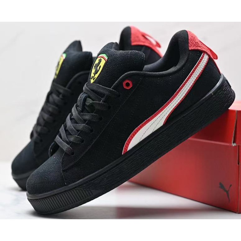 OHXF GQF5 Suede XL Suede สบาย All-Match Low-Top รองเท้าผ้าใบผู้ชายผู้หญิงสไตล์เดียวกัน
