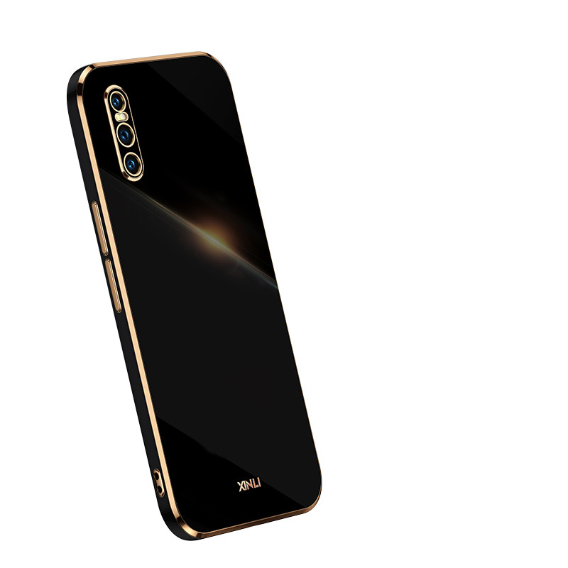 หรูหรา 6D ชุบสําหรับ Vivo X27 สําหรับ Vivo X27 สําหรับ Vivo X27 ฝาครอบ Soft Silone เคสกันกระแทกกันชน