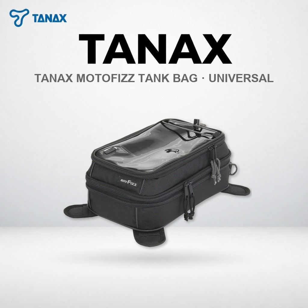 กระเป๋าถังน้ำมัน TANAX Motofizz (Smart Tank Bag) อเนกประสงค์ | TANAX Motofizz Universal Smart Tank B