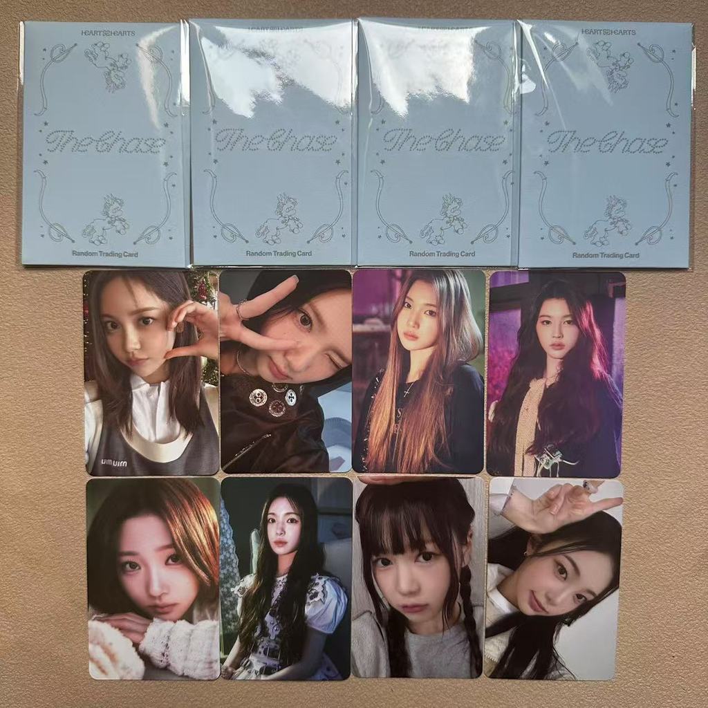 H2h md Merchandise Flash Random Card hearts2hearts the chase Flash Random Card ที่ยังไม่ได้เปิด