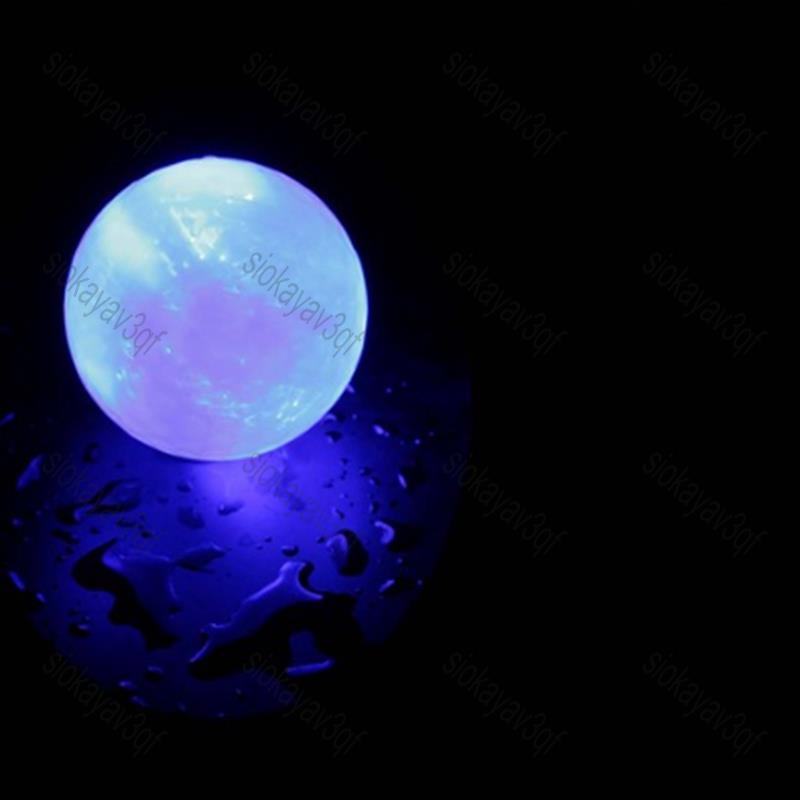 6 ชิ้น LED Golf Balls Up Flourescent Golf Balls Long Lasting Bright Golf Balls Glow in the Dark สําห