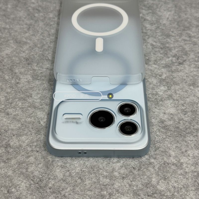 สําหรับ HONOR Power2 Phone Case 冰雾磁吸 WinRT 磨色半 X70/X9D 防drop壳