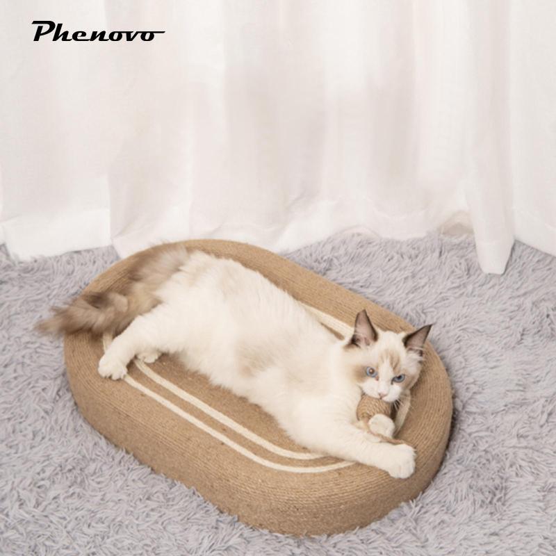 [chiwanji1jj] Cat Scratching Lounge Bed, Cat Scratching Board, Scratch Pad, Scratch Bed,