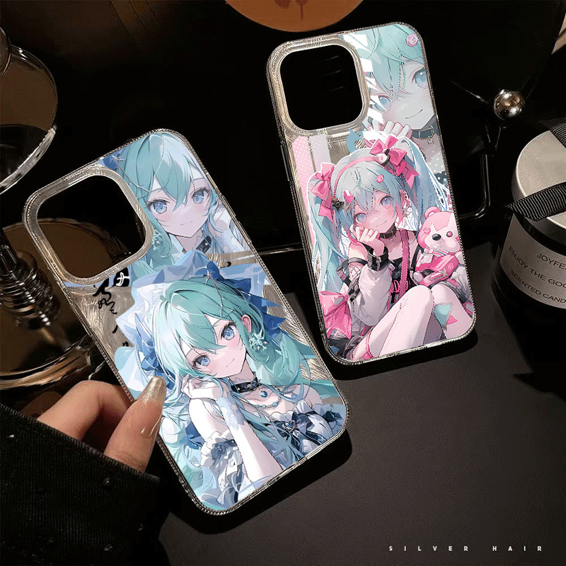 สุดน่ารักHatsune MikuปลอกสําหรับVIVO V70 FE V60 V50 Lite Y31D T5 Pro Y05 Y400 Pro Y39 Y29 Y77 Y75 Y0
