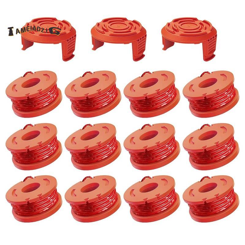 [คุณภาพ T]Replacement Grass Trimmer Line Spool 15 ชิ้น 10ft Edger Line สําหรับ WA0010 รุ่น