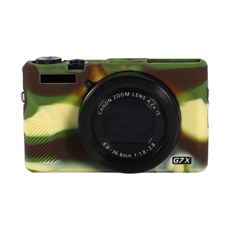 เคสซิลิโคนอ่อนนุ่มสําหรับ Canon PowerShot G7 X Mark III / G7X III / G7X3