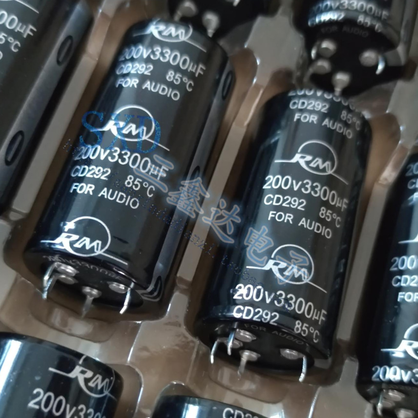 200V3300UF 3300UF200WV ยี่ห้อใหม่เครื่องขยายเสียงเสียง FORAUDIO Volume 35 * 100 4 Pins
