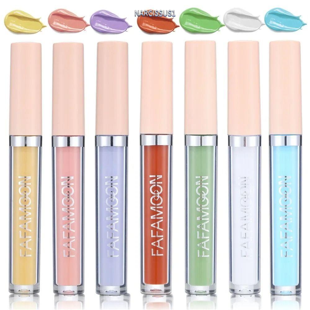 NARCISSUS13A0E Liquid CONCEALER, Full Coverage 2.5ML Foundation Cream, Dark Circles Cover Spot Acne 