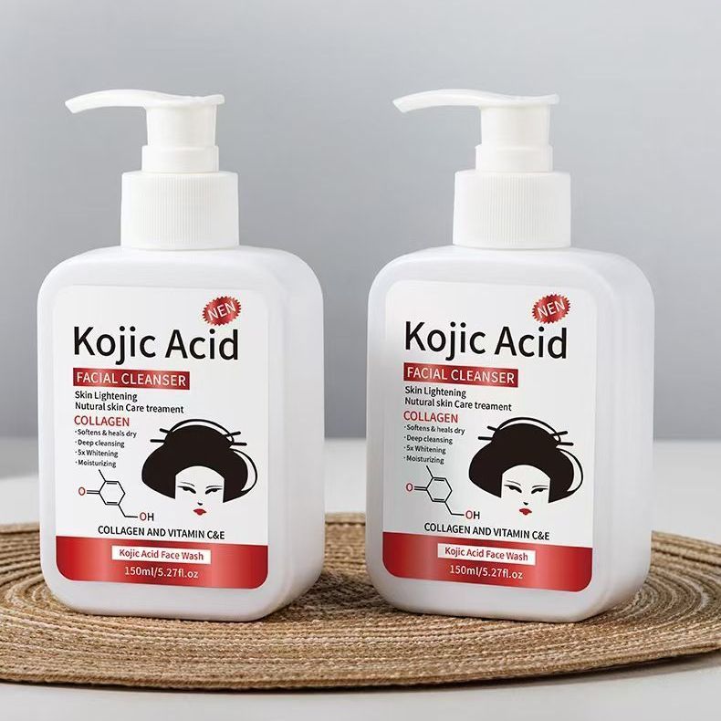 WWP Koji Acid Facial Cleanser Exfoliating Mild Non-Irrting Amino Acid Facial Cleanser Men
