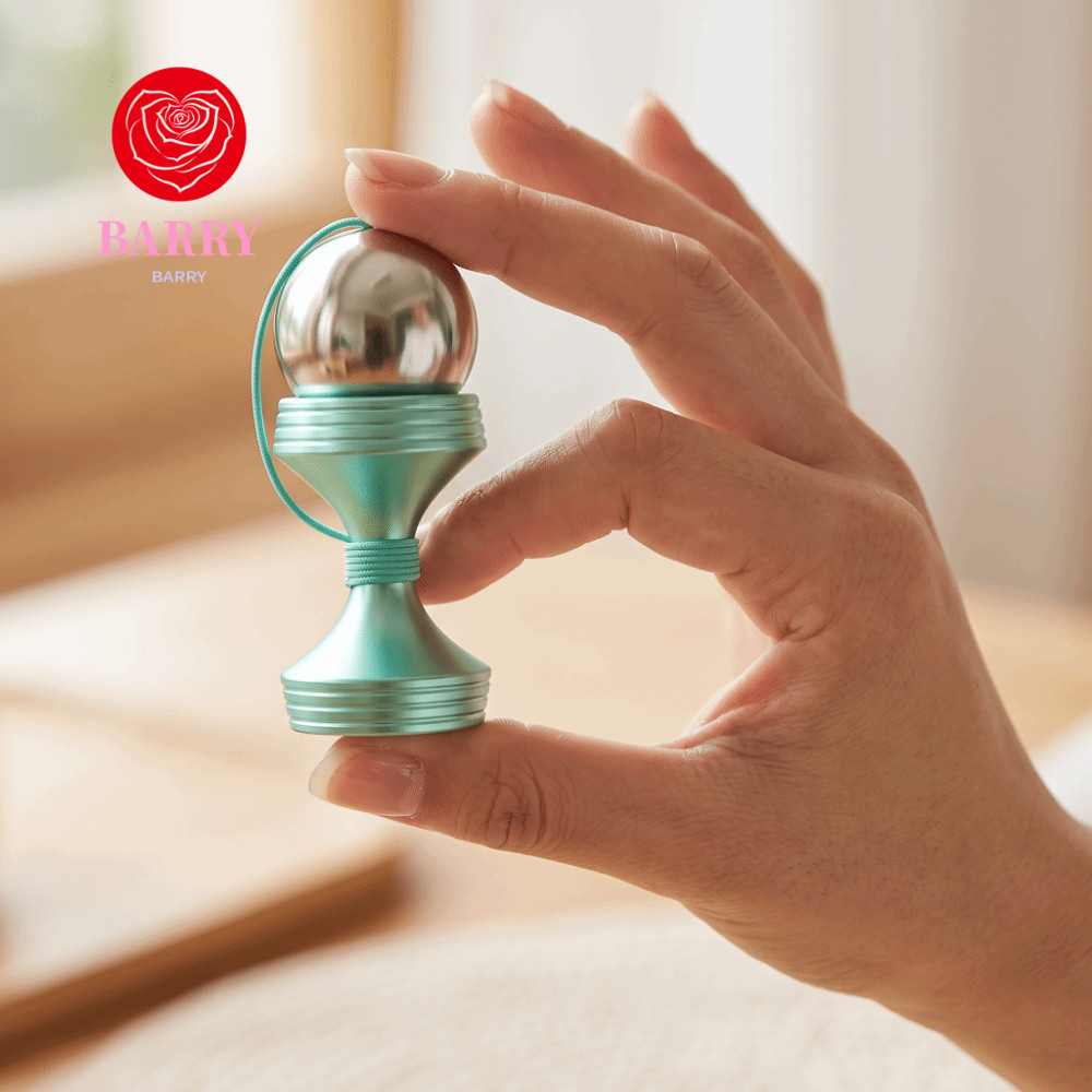 BARRY Fidget Spinner, การประสานมือตา Cool Finger Spinner, Play Gadget Sensory Creative Metal Finger 