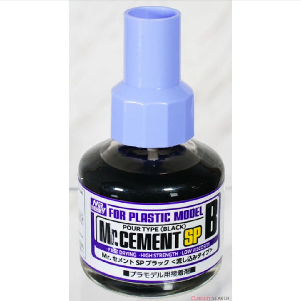4973028734027 mc132 MR.CEMENT SPB (BLACK) (40ml.)