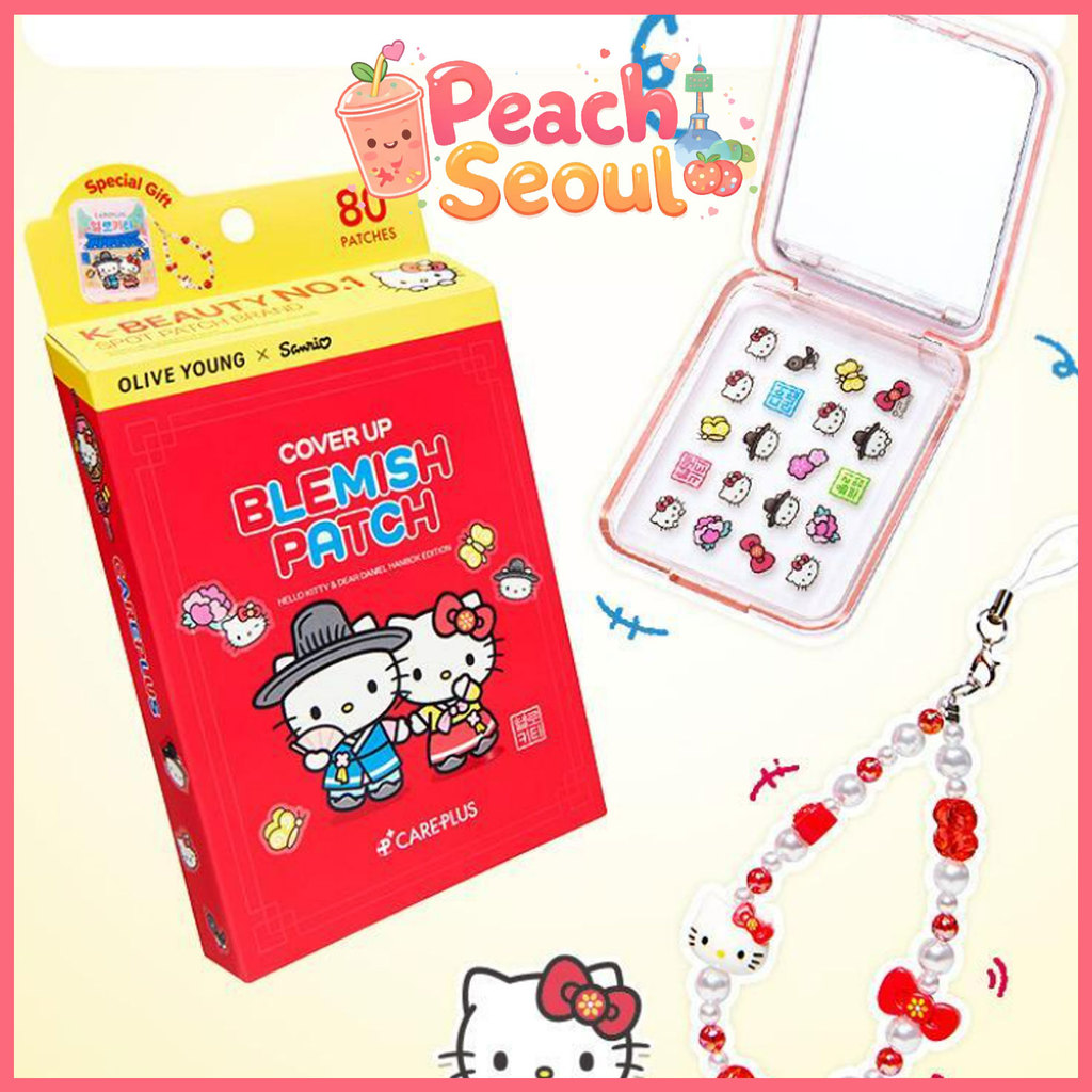 [CAREPLUS X Sanrio Characters] Blemish Cover-up Patch / Scar Cover Spot Patch / Spot Cover Patch_Fro