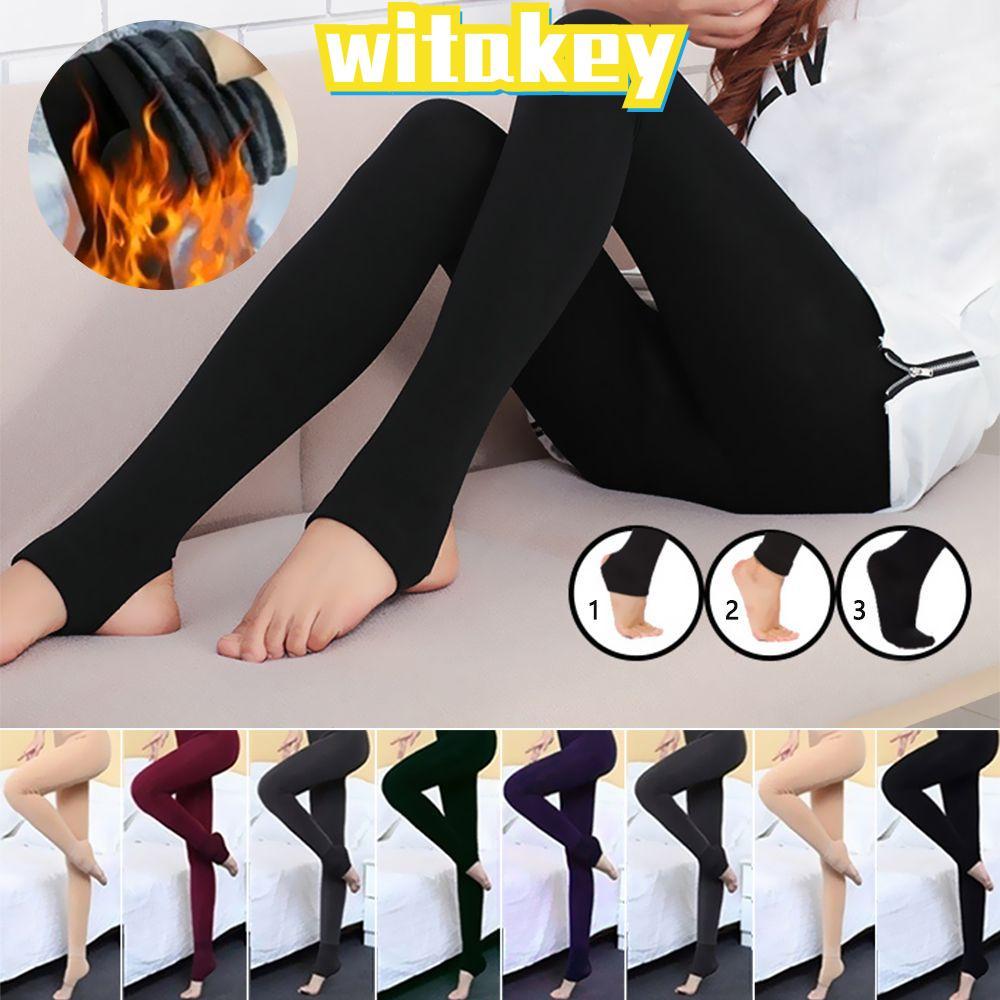 WITAKEY Tights Warm Women Fashion Seamless Pantyhose