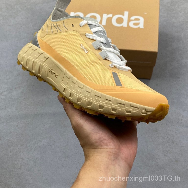 36-45 ขนาด norda 001 Low-Top Cross Country รองเท้าวิ่งผู้ชายผู้หญิง 9.1 miyizhou 3TZ2