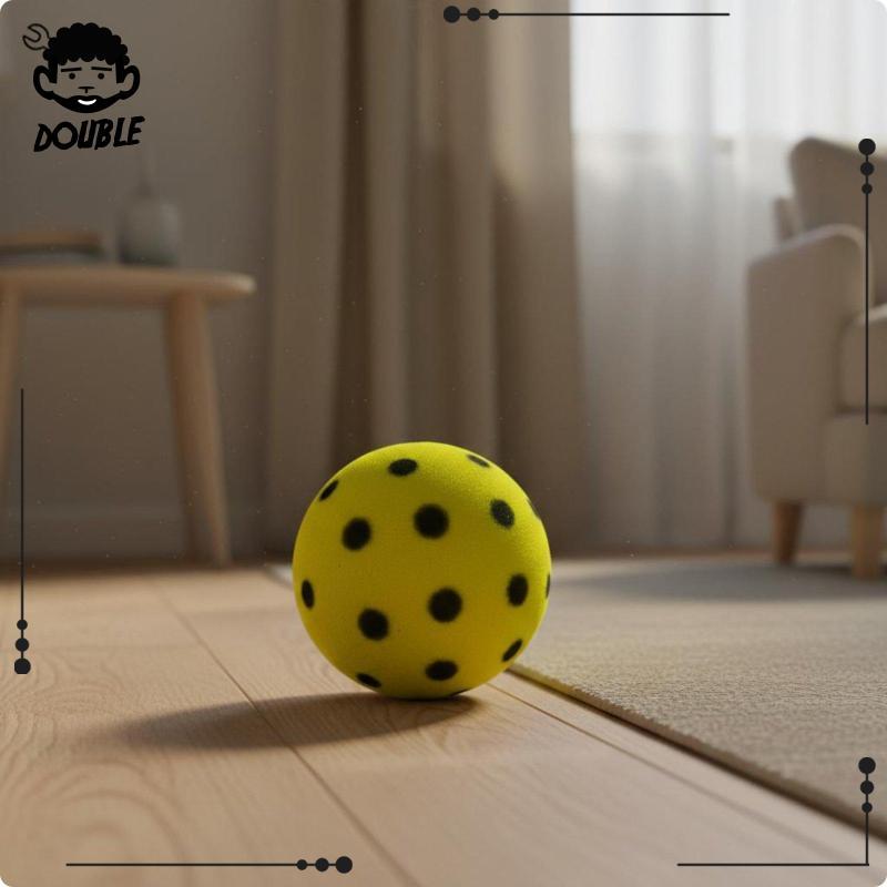 [Tisity] Silent Training Ball โฟมดูดซับเสียง Pickleball Gentle Play Sports Ball for Social Leisure T