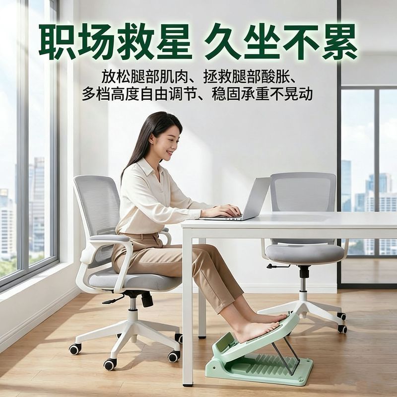 办公室踩脚凳拉筋踏板* 拉伸站立健身瘦小神器器材瘦腿小腿运动腿部Thickened Stretching Board For Household Leg Diagonal Stretching Mac