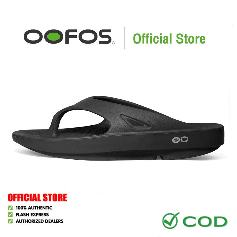 Oofos รองเท้ารองเท้าแตะเพื่อสุขภาพผู้ชายรองเท้าแตะอย่างเป็นทางการทันทีบรรเทาปวดเท้าฟรีเปลี่ยนขนาด 38