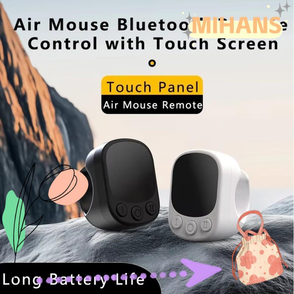 MIH Touchscreen Controller, Auto Screen Clicker Continuous Clicker Bluetooth Ring Remote, Scrolling 