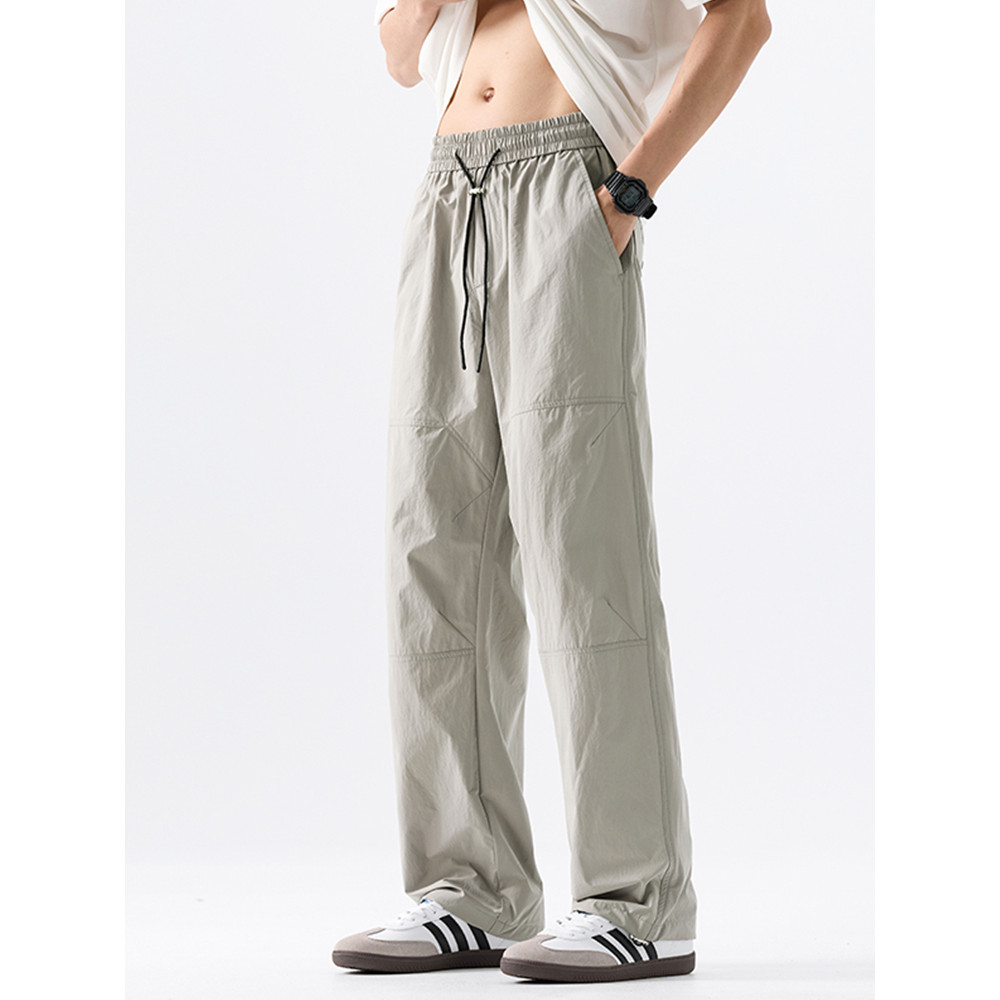 Outdoor Paratrooper Overalls Mens Street Wear New Style American High Street Loose Straight Leisure 