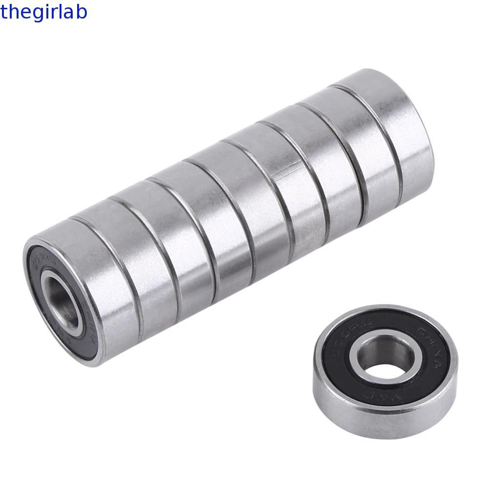 THEGIRLAB Bearing 10 ชิ้น Deep Groove 608RS 608-2RS