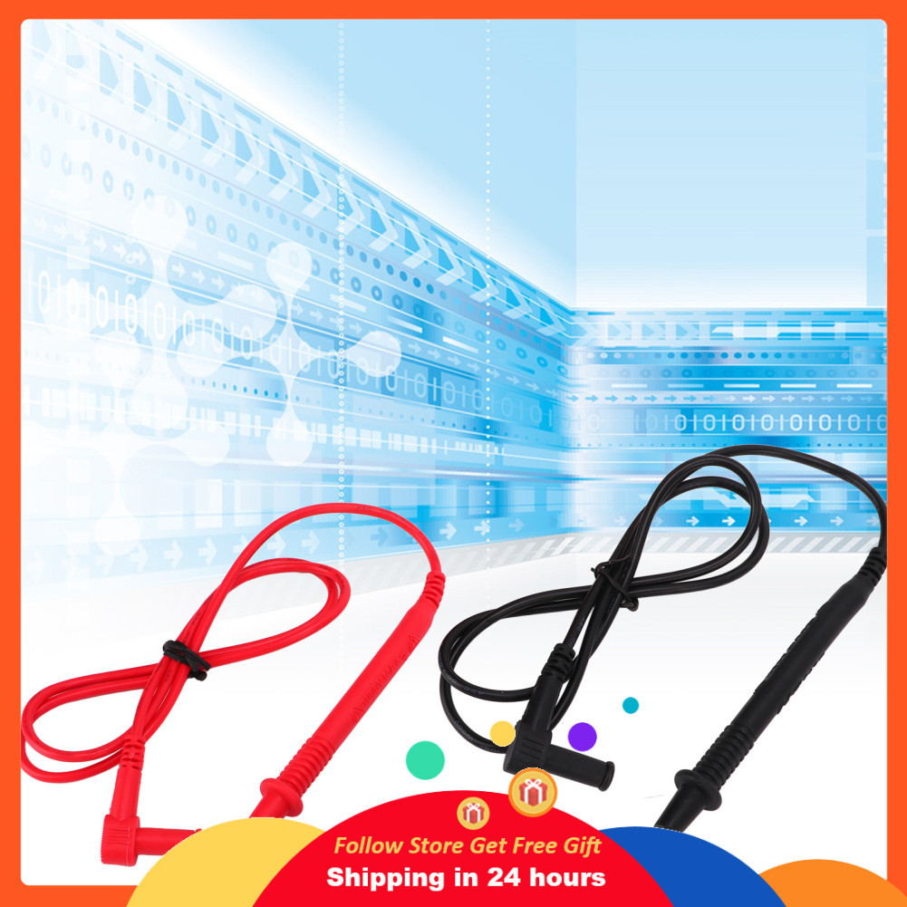 Supergoodsales Supergoodsales 5 ชุด J.30030 Multimeter Probe Universal Multitester Test Leads 2 มม.U