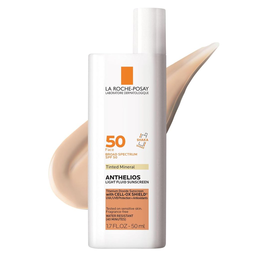 La Roche Posay Anthelios 50 Mineral Tinted Ultra Light Sunscreen Fluid ADMY